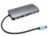 i-tec C31NANOVGA112W (USB C), Dockingstation + USB Hub, Grau