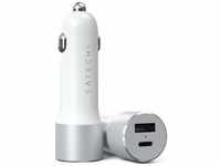 Satechi ST-TCPDCCS, Satechi Dual Car Charger Weiss