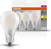 Osram 4058075819368, Osram Led Base Classic A (E27, 806 lm, 3x) (4058075819368)