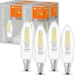 Ledvance Smart+ Wifi Filament Candle (E14, 470 lm, 4x) (4058075609754)