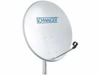 Schwaiger SPI550.0 SAT (Parabolantenne, 35.20 dB, DVB-S / -S2) (11557548) Grau