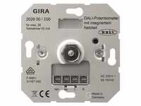 Gira DALI-Potentiometer Netzteil 202800 Einsatz, Taster + Schalter, Silber
