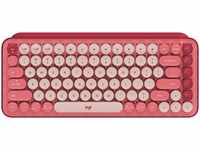 Logitech Pop Keys Heartbreaker (Eng. Int., Kabellos) (21018340) Pink