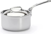 de Buyer 3746.18, de Buyer Affinity Stielkasserolle mit Deckel Induktion (Kochtopf,