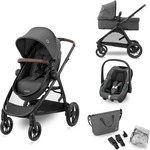 Maxi-Cosi 1988551110, Maxi-Cosi Zelia S Trio2 (0 Monate - 4 Jahre) (1988551110) Grau
