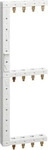 Hager KCF668L, Hager Phasenschiene (KCF668L) Grau/Blau/Braun