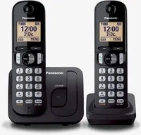 Panasonic KX-TGC212 PDB, Panasonic KX-TGC212 DECT telephone Caller ID Black