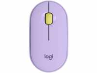 Logitech 910-006752, Logitech Pebble M350 (Kabellos) Gelb/Violett