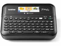 Brother PTD610BTVPRG1, Brother P-touch D610BTVP Schwarz