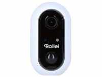 Rollei Wireless Security Cam 1080p, Netzwerkkamera, Schwarz, Weiss