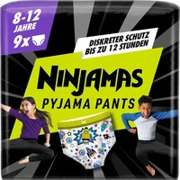 Pampers Ninjamas (Gr. L, Tragepack, 9 Stk.) (8006540630617) Blau, Grundpreis:...
