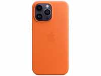 Apple MPPR3ZM/A, Apple Leather Case with MagSafe (iPhone 14 Pro Max) Orange