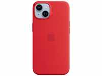 Apple Silicone Case with MagSafe (iPhone 14) (21998319) Rot