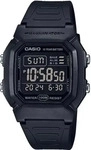 Casio W-800H-1BVES, Casio Collection (Chronograph, 44 mm) (W-800H-1BVES) Schwarz
