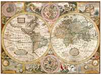 Clementoni 33531.2, Clementoni Old Map Puzzlespiel (e) Landkarten (3000 Teile)