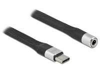 Delock FPC Flachbandkabel USB Type-CTM zu Klinkenbuchse 10 cm (0.10 m, USB), Audio