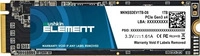 Mushkin MKNSSDEV1TB-D8, Mushkin SSD Element M.2 1TB PCIe Gen3x4 NVME (1000 GB,...