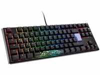 Ducky One 3 Classic Black/White TKL Gaming Tastatur, RGB LED - MX-Clear (DE,
