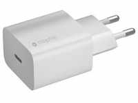 Zagg MOPHIE WALL ADAPTER USB-C 20W (20 W, Power Delivery), USB Ladegerät, Weiss