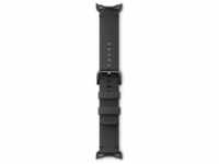 Google Pixel watch Band - Obsidian Craft Leathe (Stainless Steel, Leather),