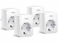 TP-Link TAPO P110(4-PACK), TP-Link MINI SMART WI-FI SOCKET 4-PACK Weiss