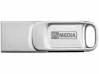 MyMedia 69266, MyMedia USB 2.0 OTG Stick 32GB, Typ A-C, My Dual, silber (32 GB, USB