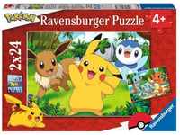 Ravensburger 05668, Ravensburger Pikachu und seine Freunde (24 Teile)