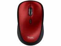 Trust 24550, Trust YVI+ Wireless Mouse red (Kabellos) Rot/Schwarz