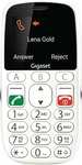 Gigaset S30853-S1177-R101, Gigaset GL390 Dual SIM - Pearl-white (2.20", 0.30 Mpx)