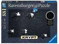 Ravensburger 17280, Ravensburger Krypt Universe Glow (881 Teile) Schwarz