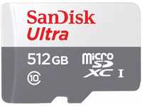SanDisk SDSQUNR-512G-GN3MN, SanDisk 512GB ULTRA LITE WHITE/GRAY MICROSDXC 100MB/S