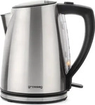 Grossag WK 45, Grossag Wasserkocher WK 45 (1.20 l) (WK 45) Schwarz/Silber