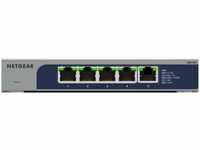 Netgear MS105-100EUS, Netgear 5-Port 2.5G Unmanaged Switch (5 Ports) Grau