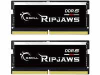 G.Skill Ripjaws (2 x 32GB, 4800 MHz, DDR5-RAM, SO-DIMM) (21359410) Schwarz