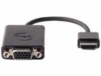 Dell HDMI zu (VGA, 5 cm), Data + Video Adapter, Schwarz