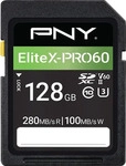 PNY P-SD128V60280EXP6-GE, PNY EliteX-PRO60 (128 GB, SDXC, U3, UHS-II)