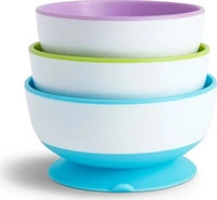 Munchkin M051750, Munchkin Schalen mit Saugnapf (3x) (M051750)