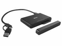 Lindy USB 3.2 Typ C - M.2 NVMe & SATA SSD Docking&Sata Stat., SSD + Festplatte