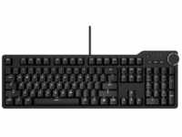 Das Keyboard DK6ABSLEDMXCLIUSEUX, Das Keyboard 6 Professional, US-Layout (ISO),