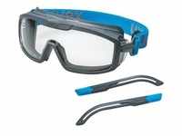 Uvex Safety, Schutzbrille + Gesichtsschutz, Schutzbrille i-guard+kit