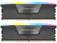 Corsair Vengeance RGB (2 x 16GB, 6000 MHz, DDR5-RAM, DIMM) (23506017) Grau