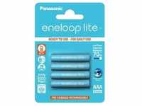 Panasonic eneloop Lite (4 Stk., AAA, 550 mAh), Batterien + Akkus