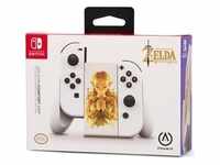 PowerA Joy-Con-Komfortgriff - Princess Zelda (Switch, Switch OLED), Gold, Weiss