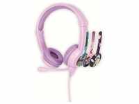 Buddyphones Galaxy - Kopfhörer - Kopfband - Musik - Violett - Binaural - 0,8 m