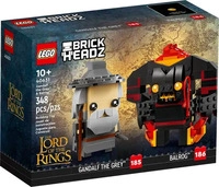 LEGO 40631, LEGO Gandalf der Graue und Balrog (40631, LEGO Brickheadz) (40631)