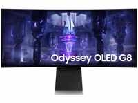 Samsung Odyssey OLED G8 - G85SB (3440 x 1440 Pixel, 34 ") (23027671) Silber