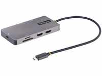 StarTech 120B-USBC-MULTIPORT, StarTech Multiport Adapter (USB C) Grau