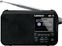 Lenco A005054, Lenco PDR-036 (DAB+, FM, Bluetooth) (A005054) Schwarz