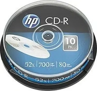 HP CRE00019-3, HP CDR 52X 10PK cake box 700MB (69308) (10x) (CRE00019-3)