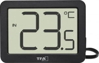 TFA Dostmann 30.1066.01, TFA Dostmann TFA Digitales Thermometer (30.1066.01) Schwarz